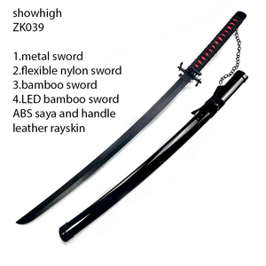 Espada de juguete de anime <span class=keywords><strong>BLEACH</strong></span> Kuchiki <span class=keywords><strong>Rukia</strong></span>, Zanpakutou Sode No Shirayuki, espada de bambú ZK038 - Product Image 3