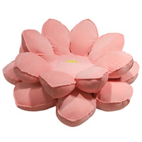 Grande peluche en forme de lotus, poupée porte-bonheur, pour filles, canapé, chambre, coussin de tatami.