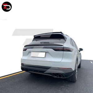 Aile supérieur en Fiber de carbone, pour SUV <span class=keywords><strong>Cayenne</strong></span> 9Y0 9YA GTS <span class=keywords><strong>Turbo</strong></span> 2018 — <span class=keywords><strong>2020</strong></span>, nouveauté, Style Tec - Product Image 1