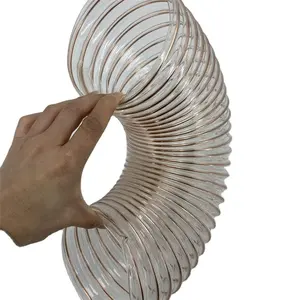 Flexible Plastic Dust-proof Steel Wire Pu Air Duct