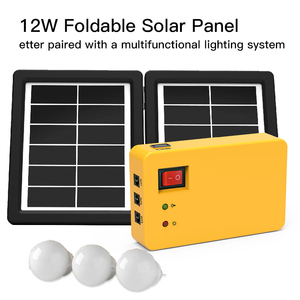 Wholesale Folding Charger 12W <b>Solar</b> <b>Panel</b> with IPX6 Waterproof Protection and 1 to 3 <b>Cable</b> Design for Outdoor Farm Field Use - Product Image 6