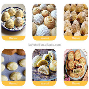 Bakenati BNT-180 Thương Mại Tự Động Nhỏ Maamoul Mamoul Sản Xuất Bánh Trung Thu Đóng Cặn Dây Chuyền Sản Xuất Máy - Product Image 5