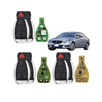 Clé intelligente FBS3 BE Key MB Remote Vert Jaune 315/434MHz Fréquence modifiable VVDI MB Tool Plus BGA
