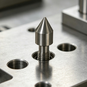 Goupille de centrage conique en métal pour alignement d'axe de gabarit de moule et automatisation - Product Image 4