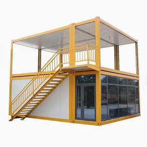 هيكل فولاذية مسبقة الصنع محمولة 40 قدمًا 20 قدمًا حاوية متنقلة شحن منزلي فيلا حديثة منزل جاهز قابل للتوسيع 4 5 غرف نوم - Product Image 4