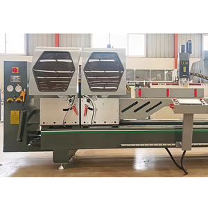 Automatic CNC Aluminum Window Double Head Cutting <b>Saw</b> Machine Window and Door Making Machine - Product Image 6