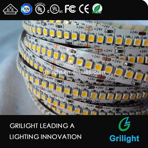 Tira de LED de Alta Calidad de 6-7lm/led, DC 24v, 240 LED por Metro, SMD 3528, Blanco Cálido - Product Image 4