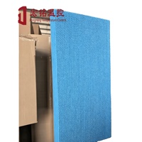 Panneau de refroidissement en papier industriel Hongming avec système de pompe à eau pour l'élevage de volailles et de porcs