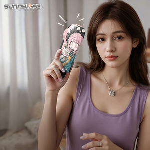 Sunnylife - Cubierta Protectora Ligera de Plástico Colorida con Diseño de Dibujos Animados para Cámara Gimbal, Filtros de Cubierta sin Desmontaje para Osmo Pocket 3 - Product Image 1