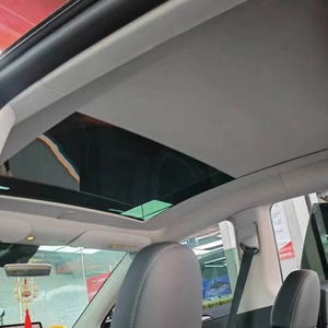 Parasol Eléctrico de PVC para Tesla Model Y Juniper 2025 2026, Cortina de Techo con Control por Voz y Luz Ambiental, Ajuste Perfecto, Nuevo y Mejorado - Product Image 4