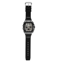 SKMEI # Reloj de Pareja Transparente de Moda con Correa de Gel de Silicona con Logotipo Personalizado 2305, Nuevo Modelo 2024