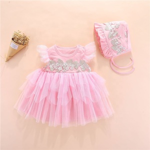 Baby <strong>Clothes</strong> Hat Wholesale Infant Wear Children <strong>Clothes</strong> Girl <strong>Dresses</strong> - Product Image 4
