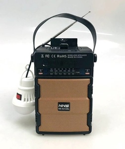 <span class=keywords><strong>Radio</strong></span> Ricaricabile NNS S212SL con USB, SD, TF, Mp3, Luce e Pannello Solare, <span class=keywords><strong>Radio</strong></span> AM/FM Tascabile - Product Image 4