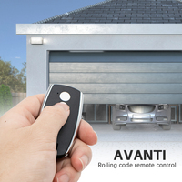 Télécommande de porte de garage 433,92 MHz à code roulant pour Avanti/Superlift/TX4 MPS 12 Slimfit N3588 RDO10 T12/S12 DPS D12/D20