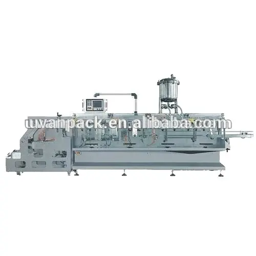 Automatic premade pouch pp polybag poly plastic bag fill seal packing machine