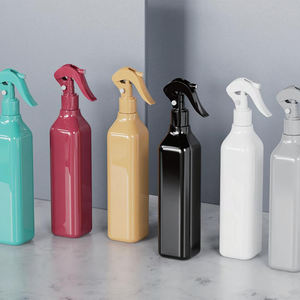 Venta caliente personalizado 100Ml 250Ml 300Ml 500Ml botella de niebla corporal botella de spray de plástico blanco transparente con tapa de boquilla - Product Image 2