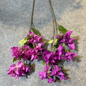 <span class=keywords><strong>Bougainvillier</strong></span> artificiel à 3 branches 2026 pour la décoration d'événements, arbre fleuri, matériaux décoratifs - Product Image 4
