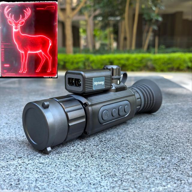 22 Caliber Mira Sytong AM06-35LRF 35mm Thermal Imaging Scope Tactical Features Laser Rangefinder Night Vision for Hunting