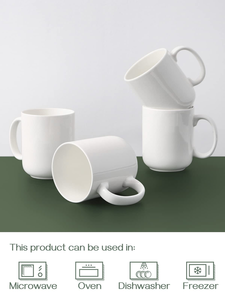 Taza de Cerámica de 11 oz Personalizada de Alta Calidad a Precio de Mayorista de Fabricante Chino, Taza Blanca Lisa para Sublimación con Logotipo Personalizado - Product Image 4