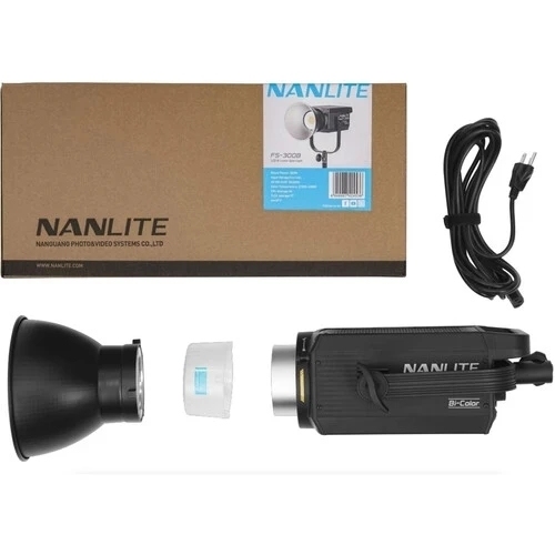 Nanguang Nanlite FS-300B Photography LED Light 330W 5600K Continuous Light Bi Color Temperature Photo Video Lighting