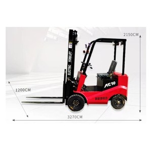 รถยกไฟฟ้า 1300 กก. รถยกแบตเตอรี่ไฟฟ้า ราคาดี ยกสูง 6 ม. รถยกไฟฟ้า 2.5 ตัน - Product Image 6