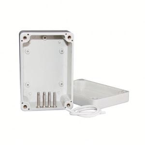 EBM Dustproof IP65 ABS <b>Plastic</b> Junction Box Universal Electric Project <b>Enclosure</b> Pale Gray Waterproof 100x68x50mm Plated - Product Image 3