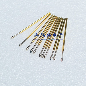 Sonda de Prueba PM75 T2 con Punta de Diamante de Tres Lados, Pin de Resorte de 1.0mm, Orificio de Perforación de 1.4mm, Longitud Total de 28mm, Material Metálico - Product Image 4