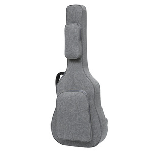 Sac de <span class=keywords><strong>guitare</strong></span> 41 pouces en tissu Oxford résistant aux éclaboussures de 12MM d'épaisseur avec logo imprimé, sac à dos de sac de <span class=keywords><strong>guitare</strong></span> à bandoulière portable - Product Image 5
