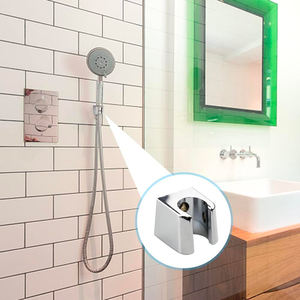 Support de douche fixe ABS chromé Sly Design conique pour outil de tournage - Product Image 3