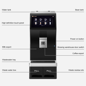 Máquina de Café Espresso Profesional Totalmente Automática 2025 con Función Programable para Uso Comercial en Hoteles Holandeses/Franceses 2023 Profe - Product Image 5
