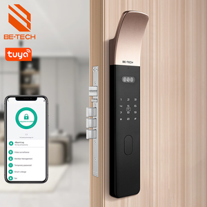 Cerradura de puerta inteligente completamente automática al mejor <span class=keywords><strong>precio</strong></span>, cerradura Digital Tuya, cámara Wifi, reconocimiento facial 3D, huella dactilar, cerradura de puerta inteligente para el hogar - Product Image 2