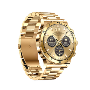 Reloj Inteligente Clásico para Hombre con 3 Botones, <span class=keywords><strong>Acero</strong></span> <span class=keywords><strong>Inoxidable</strong></span> y Aleación de Zinc, Resistente al Agua IP67, Pantalla Táctil de 1.53'', Llamadas por Bluetooth - Product Image 4