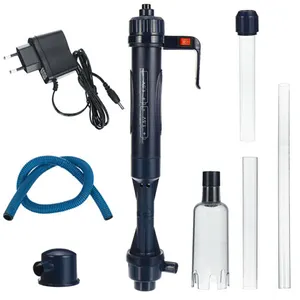 Bomba eléctrica de cambio de agua para acuario, herramientas de limpieza, cambiador de agua, limpiador de grava, sifón para pecera, bomba de filtro de agua