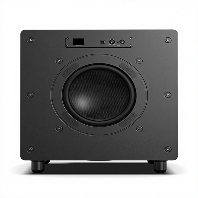 Professional High-Fidelity 12-Inch Active Subwoofer System 1800W Sealed Enclosure 5.1 Channel Wired Portable Home Theater