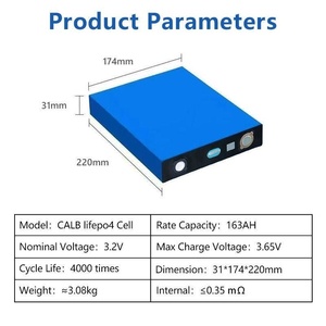 3.2V 230Ah Rechargeable <b>Battery</b> Lithium Iron Phosphate for Travel Solar Campers DIY 12V 24V <b>48V</b> - Product Image 3