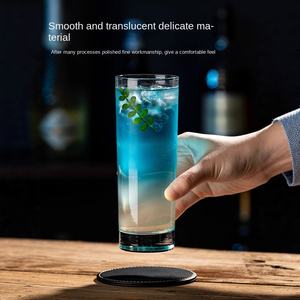 Juego de Vasos de Cóctel Colin Glass con Logotipo Impreso, Capacidad de 201-300 ml, Diseño Moderno y Simple, para Fiestas, Long Island Iced <span class=keywords><strong>Tea</strong></span>, Mojito Mix - Product Image 1