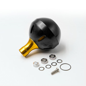 Bouton de réglage de puissance de 38 mm pour poignée de moulinet de pêche en aluminium percé Shimano Nexave - Product Image 2