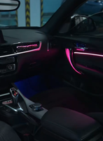 Kit d'éclairage d'ambiance pour BMW Série 1 2012-2016 Importé |   Kit de rétrofit avec écran couleur Phantom ciel étoilé à 22 LED et contrôle par application