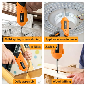 Power Screwdriver 3.6V Lithium Ion 200 RPM USB Charging Home Use - Product Image 2