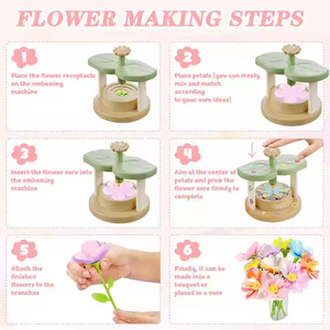 Ramos <span class=keywords><strong>de</strong></span> flores Juguetes DIY Kits <span class=keywords><strong>de</strong></span> manualidades Juguetes educativos Artes y manualidades Juguete Construye tus propias flores <span class=keywords><strong>Regalo</strong></span> creativo <span class=keywords><strong>de</strong></span> cumpleaños <span class=keywords><strong>de</strong></span> Navidad - Product Image 3