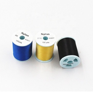 Cần câu cá gói Nylon chủ đề cho <span class=keywords><strong>Rod</strong></span> Hướng Dẫn Xây dựng Kích thước D 100 yards tip hướng dẫn dây giày quanh co dây câu sửa chữa Kit - Product Image 1