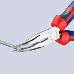 Pince coupante latérale Knipex pour mécaniciens, à mâchoires de 1 pouce, à bec demi-rond, qualité industrielle, en acier au chrome vanadium, fabriquée en Allemagne, modèle 25-160 - Product Image 1