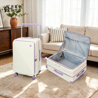Valise rigide à roulettes en ABS avec poignée numérique et balance intégrée pour le transport en gros