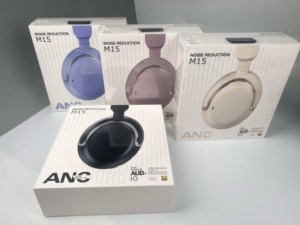 <span class=keywords><strong>Headset</strong></span> Nirkabel ANC M15 dengan Peredam Kebisingan Mendalam -25dB, Suara Hi-Fi, dan Earmuff Tanpa Tekanan - Product Image 5