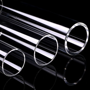 Herstellung Lieferung Hoch temperatur beständiges Quarzglas Klarglas Quarzglas rohr Quarzglas rohr - Product Image 3