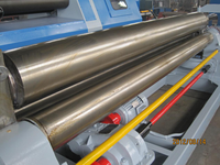 Machine à rouler l'acier électronique pour plaques d'aluminium asymétriques à 3 rouleaux Accurl