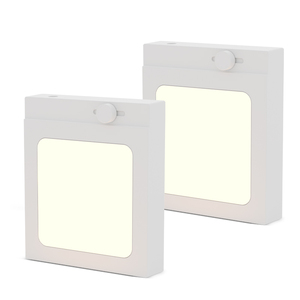 EU/US/UK <b>Plug</b>-in Mini ABS Bedroom Dusk to Dawn Sensor 2700K 3-Stepless Dimming Wall Night <b>Light</b> - Product Image 1