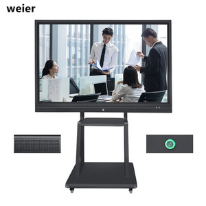 Weier 55/65/75英寸数字交互式智能板，带多点触摸屏，用于会议和教学 - Product Image 1