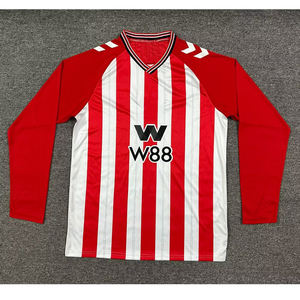 Ropa de Fútbol de Verano Nueva Temporada 2025/26 Sunderland Diseño Personalizado Estampado Camiseta Local/Visitante Manga Corta Poliéster Secado Rápido - Product Image 1