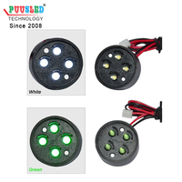 Module LED numérique étanche de petite taille 32 mm, module LED point pour signalisation numérique